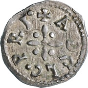 Denier - Adelchis star obverse image