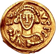 Tremissis - Gisulf II in the name of Justinian II obverse image