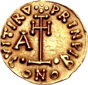 Tremissis - Arichis II as Prince reverse image