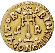 Tremissis - Grimoald III, Lombard Kingdom, 792-806 reverse image