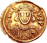 Solidus - Gregory in the name of Justinian II obverse image