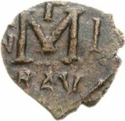 1 Follis - Aistulf Ravenna reverse image
