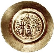 1 Tremissis - Ratchis First reign; without body, Lombard Kingdom, 744-749 reverse image