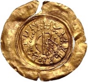1 Tremissis - Aistulf / In the name of Uncertain Monogram obverse image