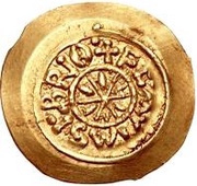 1 Tremissis - Desiderius Castelseprio mint, Lombard Kingdom, 757-774 reverse image