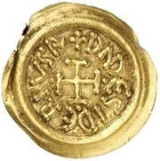 1 Tremissis - Desiderius Piacenza, Lombard Kingdom, 757-774 reverse image