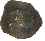 Aspron Trachy - Andronikos II and Michael IX, Byzantine states, 1282-1328 reverse image