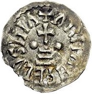 Denier - Guaifer tree, Lombard Kingdom, 861-880 reverse image