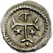 ½ Siliqua In the name of Justinian I; Pannonia? reverse image