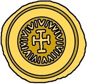 1 Tremissis With line above; S to the left reverse image