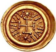 1 Tremissis, Lombard Kingdom, 700-750 reverse image