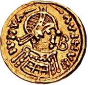 1 Tremissis Torso with six section; with B obverse image
