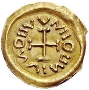 1 Tremissis Torso with fifteen sections, Lombard Kingdom, 672-700 reverse image