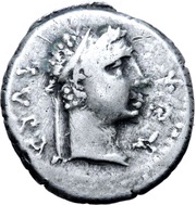 Denarius - Juba II Caesarea obverse image