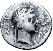 Denarius - Juba II Caesarea obverse image