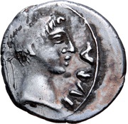 Denarius - Juba II Caesarea obverse image