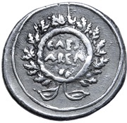 Denarius - Juba II Caesarea reverse image