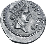 Denarius - Juba II Caesarea reverse image