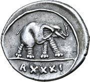 Denarius - Juba II Caesarea reverse image