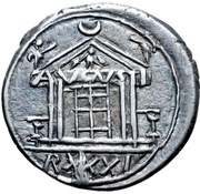 Denarius - Juba II Caesarea reverse image