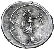 Denarius - Juba II Caesarea reverse image