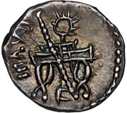 Denarius - Ptolemy Caesarea, Mauretania, 28 reverse image