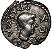 Denarius - Ptolemy Caesarea obverse image