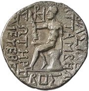 Æ Tetradrachm - Attambelos I reverse image