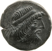 Æ Tetradrachm - Attambelos II obverse image