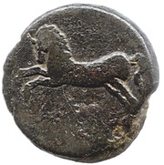 As - Massinissa or Micipsa with pellet reverse image