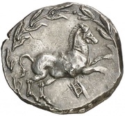 ½ Shekel - Hiempsal II reverse image