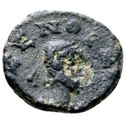 2½ Nummi - Baduila / In the name of Zeno, 476-491 Ticinum obverse image