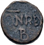 2½ Nummi - Baduila / In the name of Anastasius I, 491-518 Ticinum reverse image