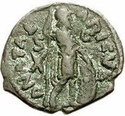10 Nummi - Athalaric Rome; person walking reverse image