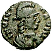 10 Nummi - Theodahad Rome obverse image
