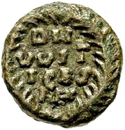 10 Nummi - Witigis Ravenna, Ostrogothic Kingdom, 536-540 reverse image