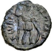 10 Nummi - Baduila Rome, Ostrogothic Kingdom, 549-552 reverse image
