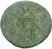 42 Nummi Countermark; As of Domitian, 81-96, Ostrogothic Kingdom, 501-553 reverse image