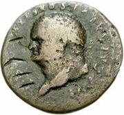 42 Nummi Countermark; As of Titus, 79-81 obverse image