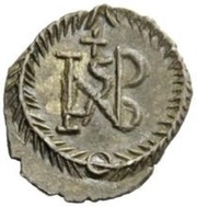 ¼ Siliqua - Hildebard / In the name of Justinian I, 527-565 Rome reverse image