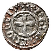 Denier - Philip of Taranto obverse image