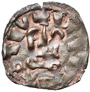 Denier Tournois - Jean II Orsini reverse image
