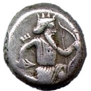 Siglos - Artaxerxes I / Darius III THE ROYAL COINAGE - 4th type obverse image