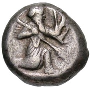 Siglos - Artaxerxes I / Artaxerxes II THE ROYAL COINAGE - 3rd type B - late obverse image
