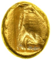 Daric - Darius I / Artaxerxes II THE ROYAL COINAGE - 3rd type reverse image