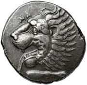 Stater - Mausolus Mylasa obverse image