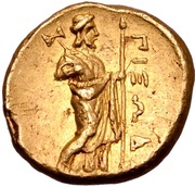 Gold Hekte - Pixodarus Halicarnassus reverse image