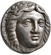 Tetradrachm - Mausolus Halikarnassos obverse image
