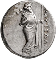 Tetradrachm - Mausolus Halikarnassos reverse image