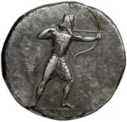Tetradrachm - Mausolus Mylasa obverse image
